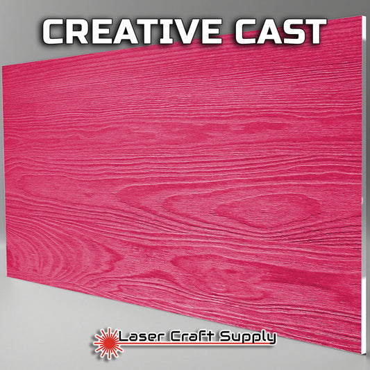 Pink Wood Grain - FULL SHEET