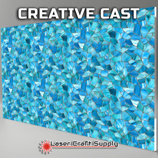 Creative Cast Acrylics - Ahh Blue - Stained Glass