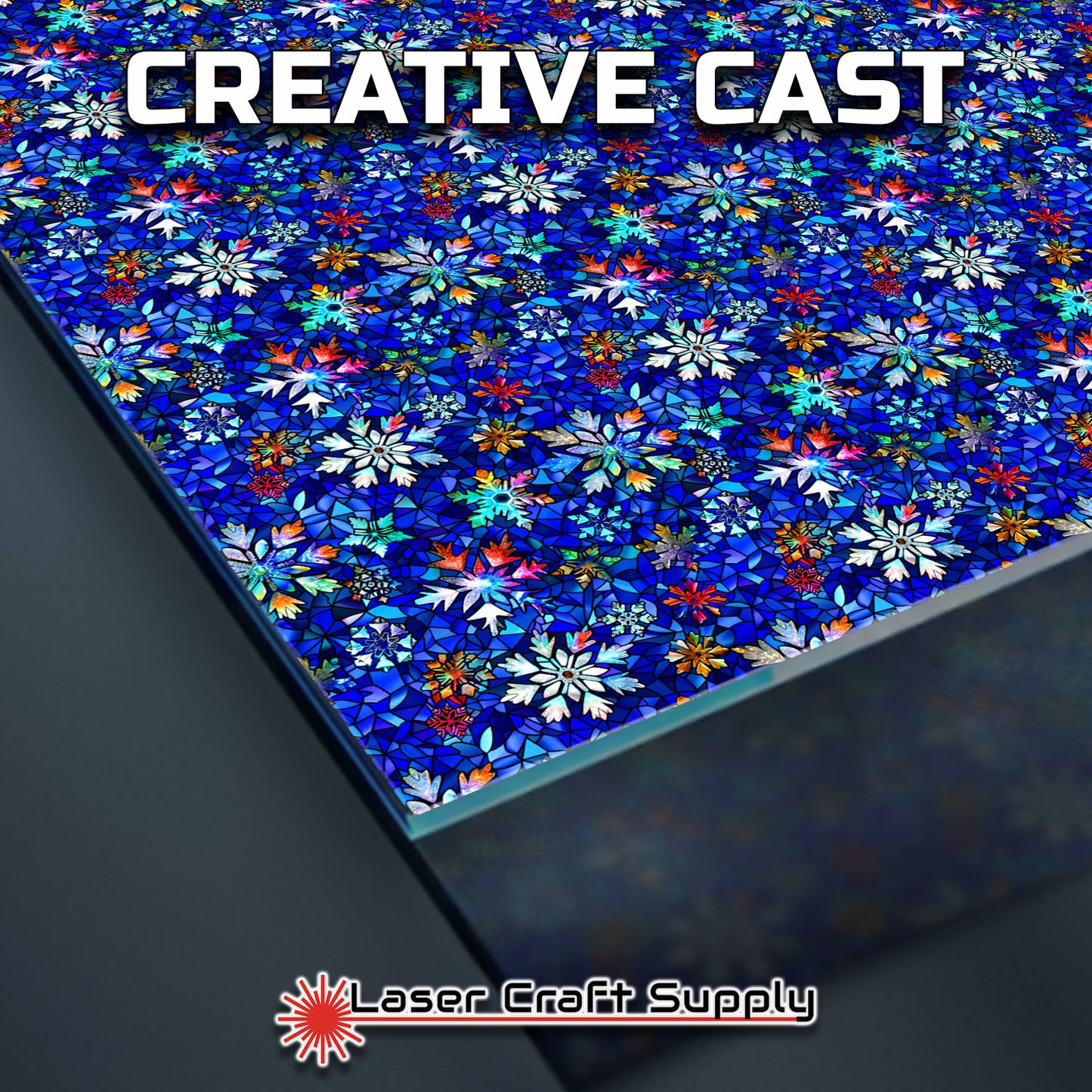 Creative Cast Acrylics - Amazing Snowflakes - Stained Glass