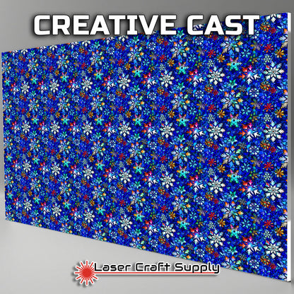 Creative Cast Acrylics - Amazing Snowflakes - Stained Glass