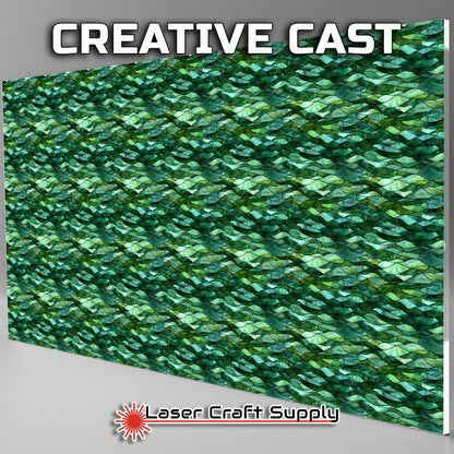 Creative Cast Acrylics - Green Sea Weed - Stained Glass