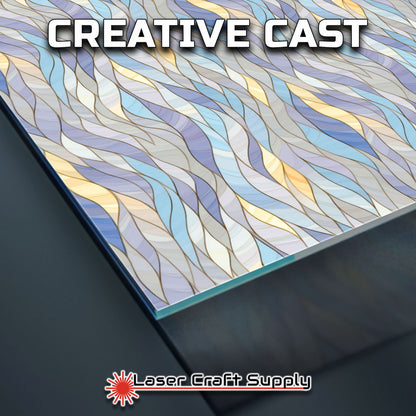 Creative Cast Acrylics - Soft Pastel - Stained Glass