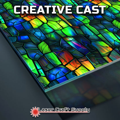 Creative Cast Acrylics - Wild Color Skin - Stained Glass