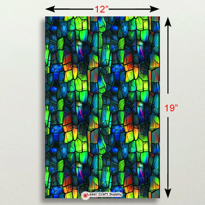 Creative Cast Acrylics - Wild Color Skin - Stained Glass